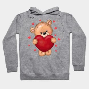 Cute Teddy Bear Hoodie